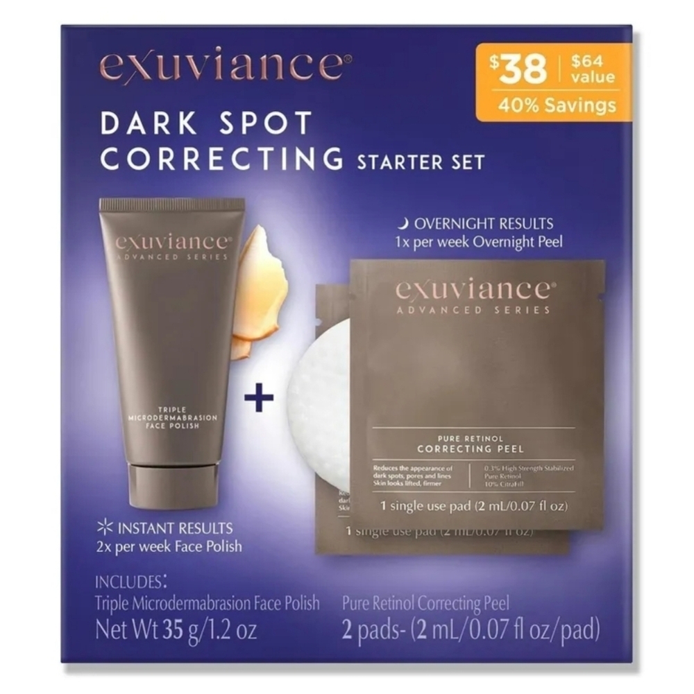 Exuviance Dark Spot Correcting Starter Set New
